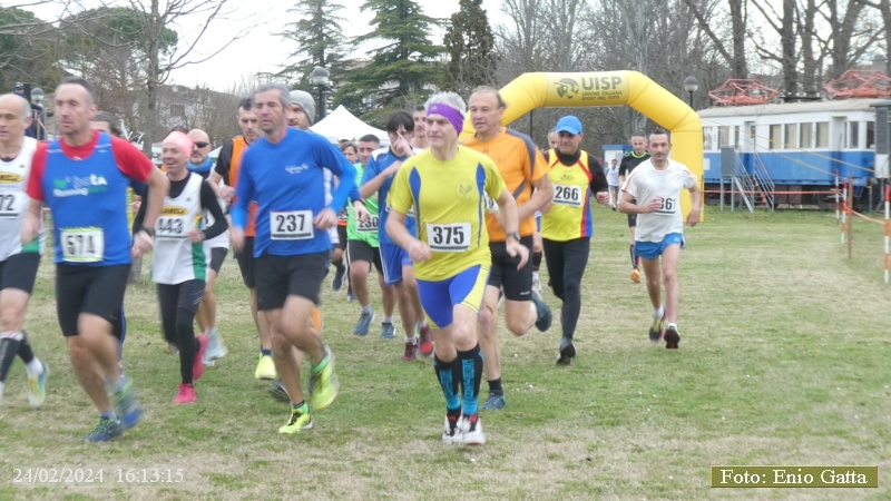 Mezzano: Cross Provinciale UISP 2024 - prova 2 di 6 - 24 febbraio 2024